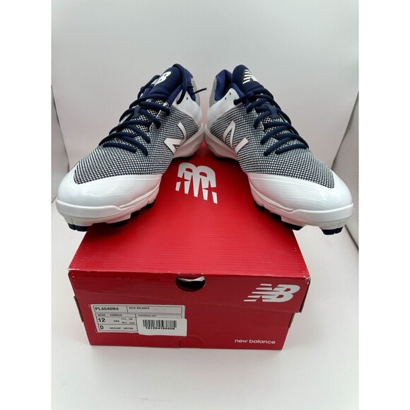 NEW New Balance navy blue Men\'s 4040 V4 Baseball Shoe Cleats size 12 EUR 46.5 main image 5
